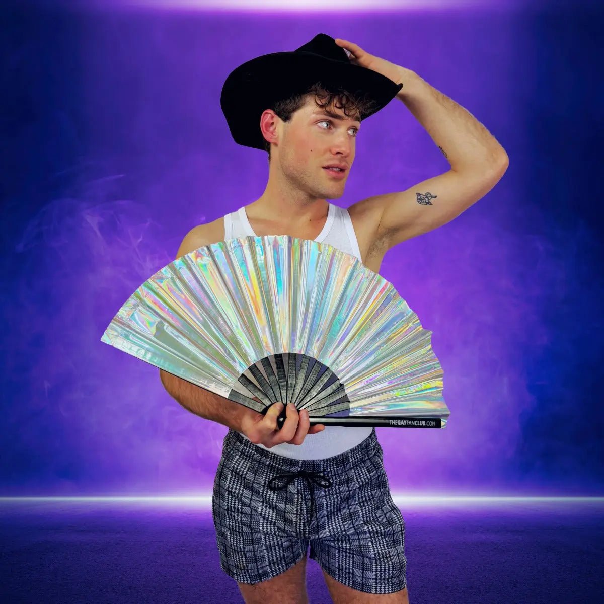 Disco Ball Holographic Fan - Collective Awakening