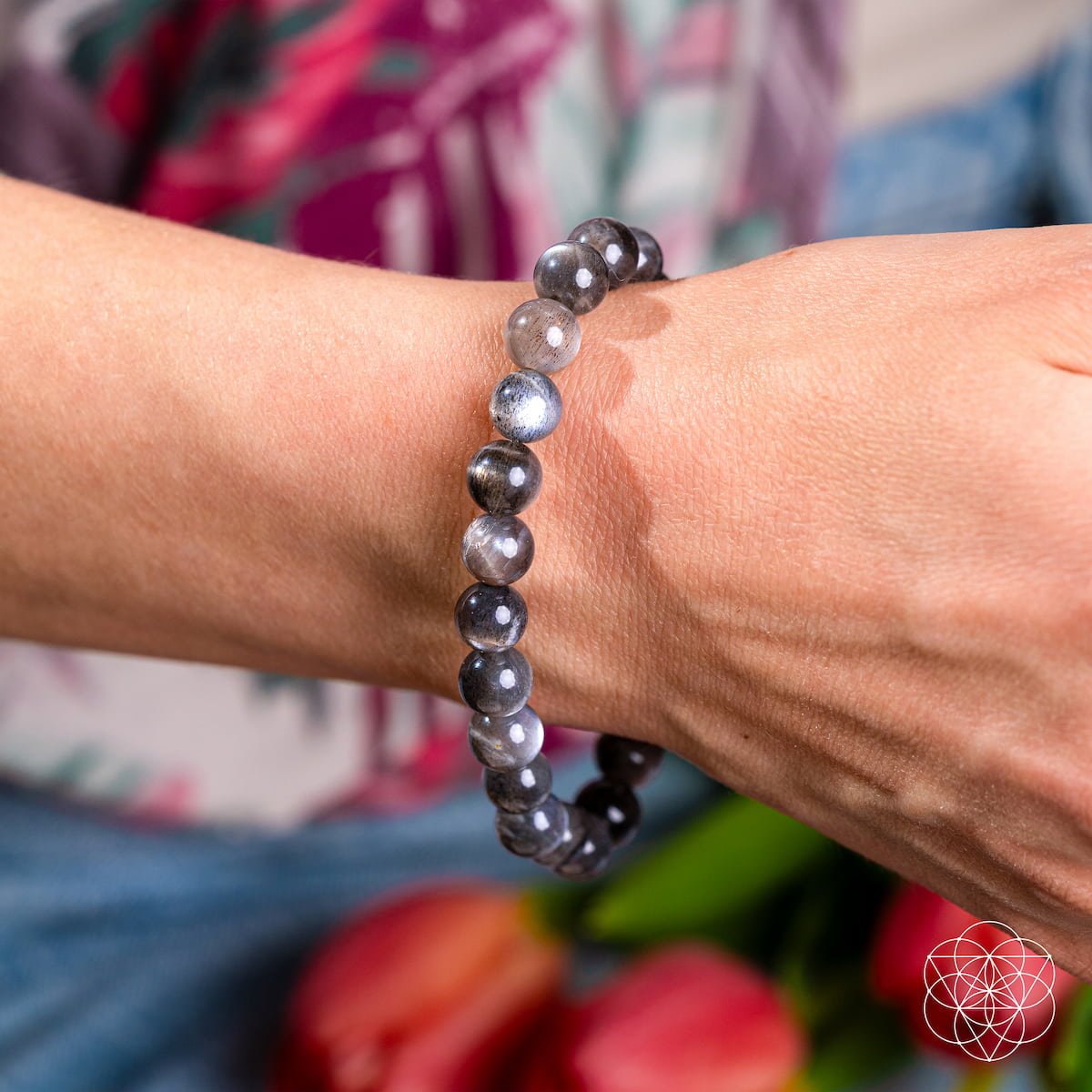 The Empath’s Cord Cutter – Black Moonstone Bracelet - Collective Awakening