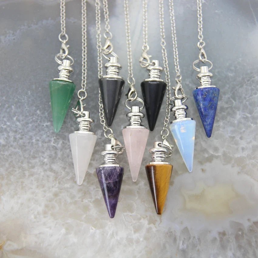 Silver Crystal Pendulums - Collective Awakening