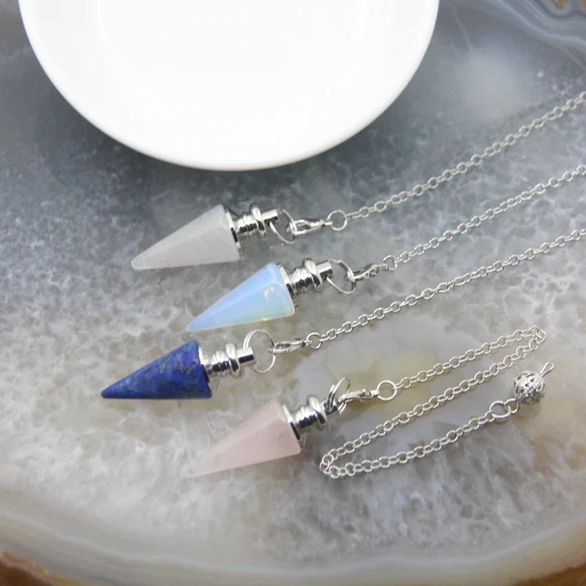 Silver Crystal Pendulums - Collective Awakening