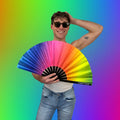 Rainbow Rave Fan (UV) - Collective Awakening