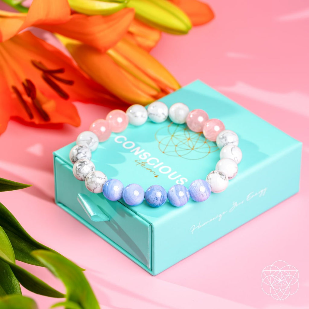 3AM Thoughts Off - Deep Sleep Trio Bracelet - Collective Awakening