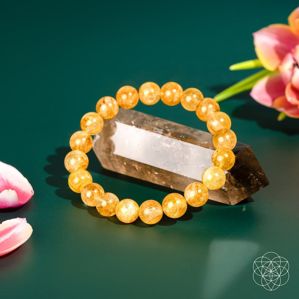 The Master Reset – Golden Healer Quartz Bracelet - Collective Awakening