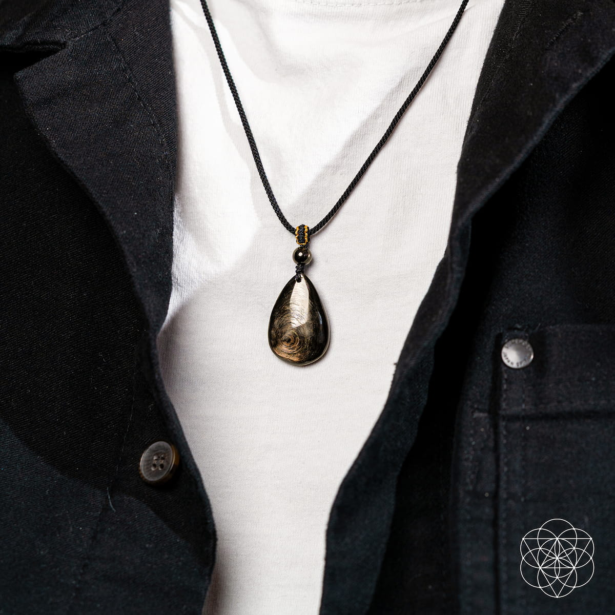 The ﻿Hypersthene Millionaire Manifestation Pendant - Collective Awakening