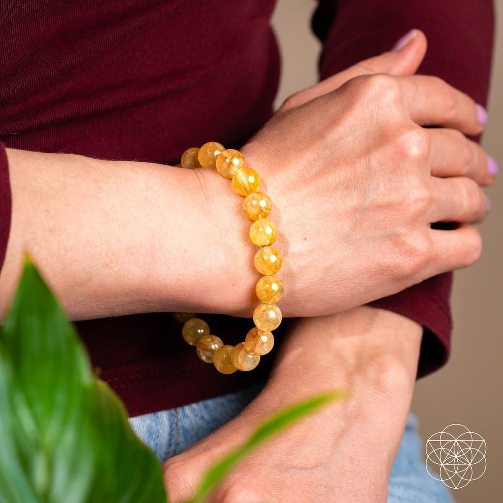 The Master Reset – Golden Healer Quartz Bracelet - Collective Awakening