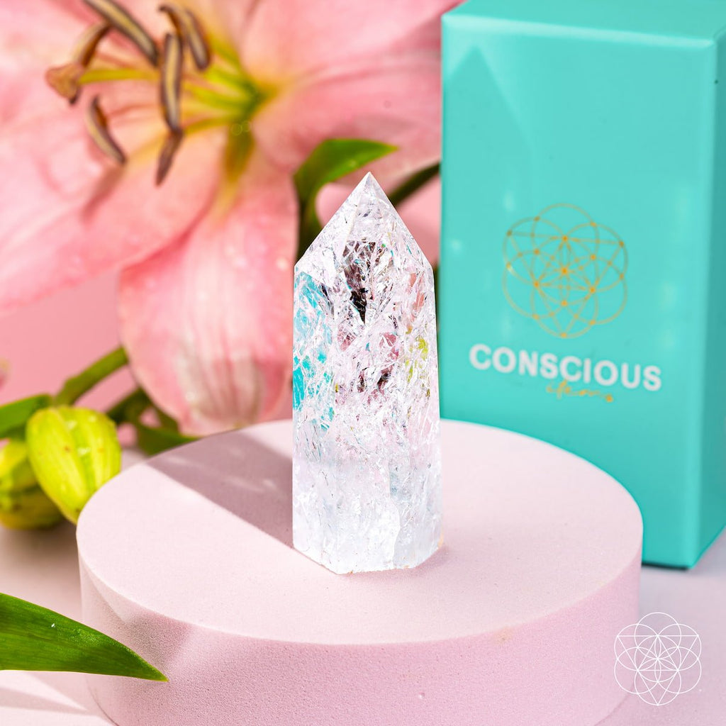 Limitless Manifestation - Ice Quartz Point - Collective Awakening