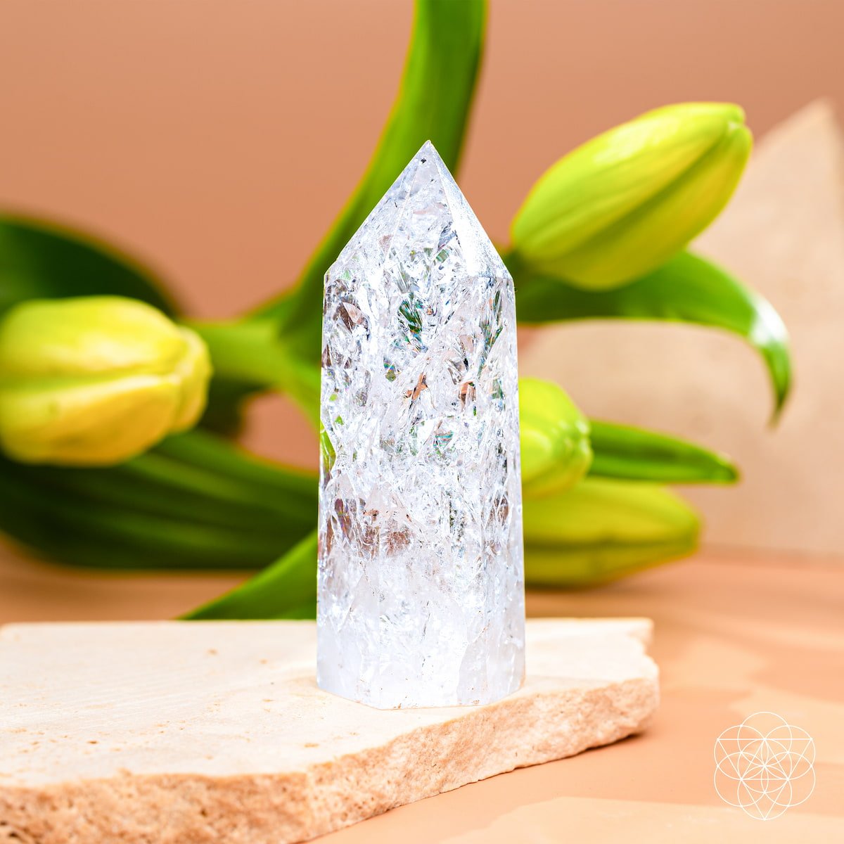 Limitless Manifestation - Ice Quartz Point - Collective Awakening