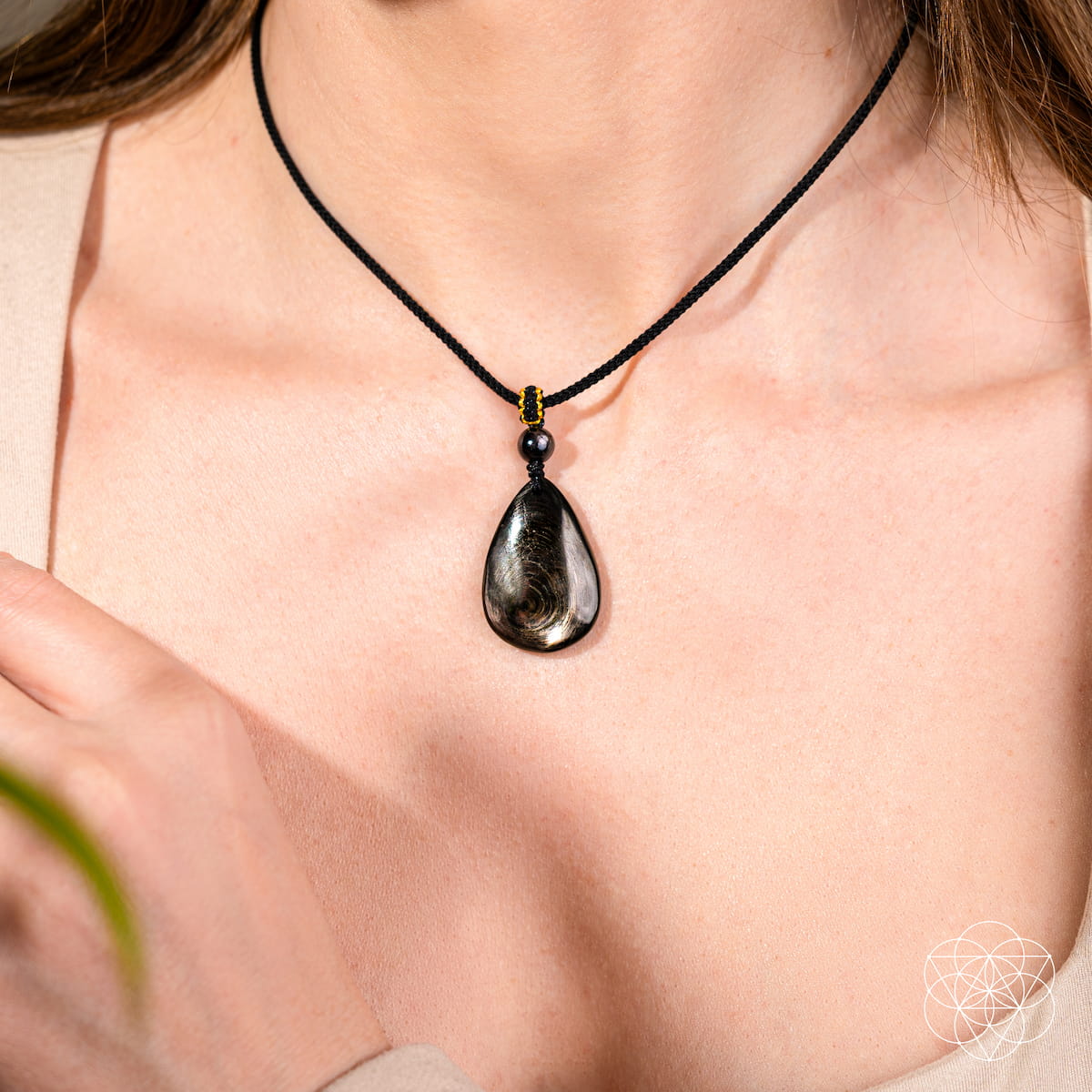 The ﻿Hypersthene Millionaire Manifestation Pendant - Collective Awakening