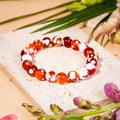 Feminine Force – Carnelian Orca Agate Bracelet - Collective Awakening