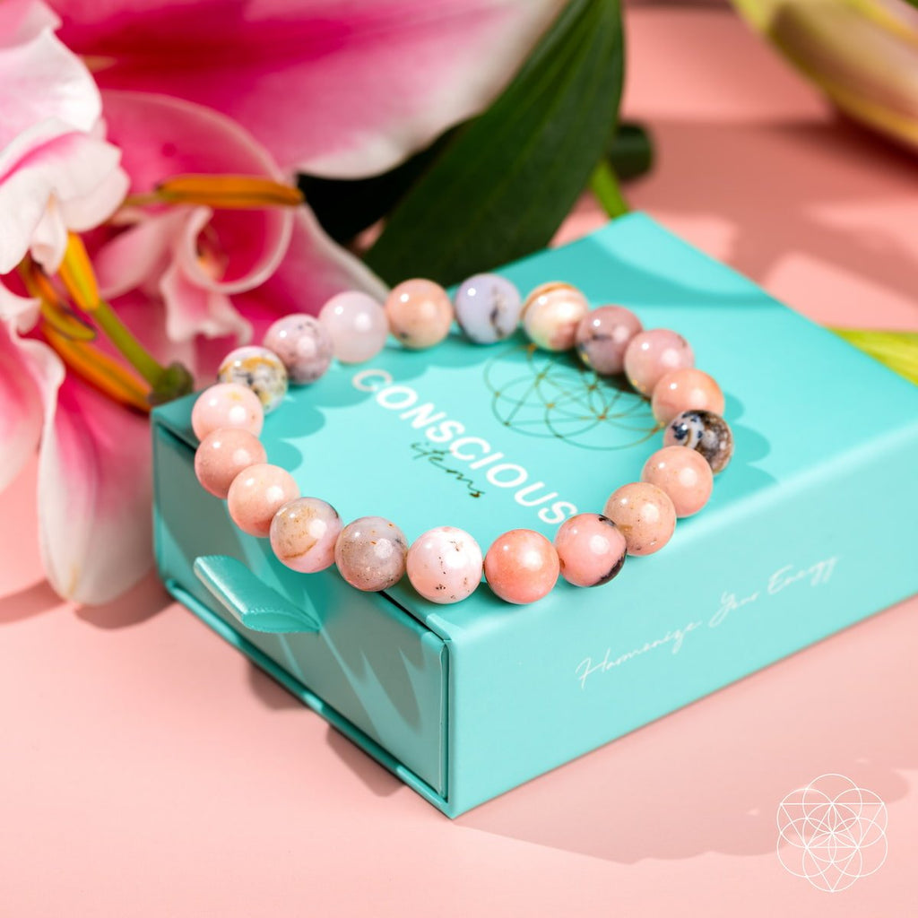 Repair My Heart - The Peruvian Pink Opal Bracelet - Collective Awakening