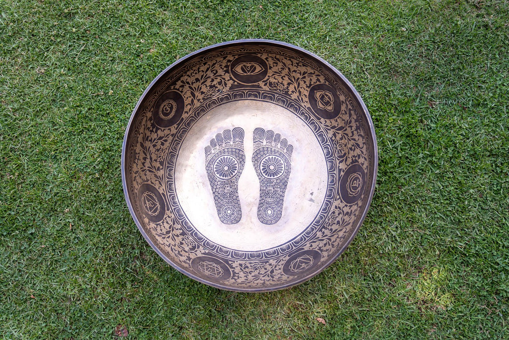 "Portal of Love" Foot Singing Bowl - 22 inches - Collective Awakening
