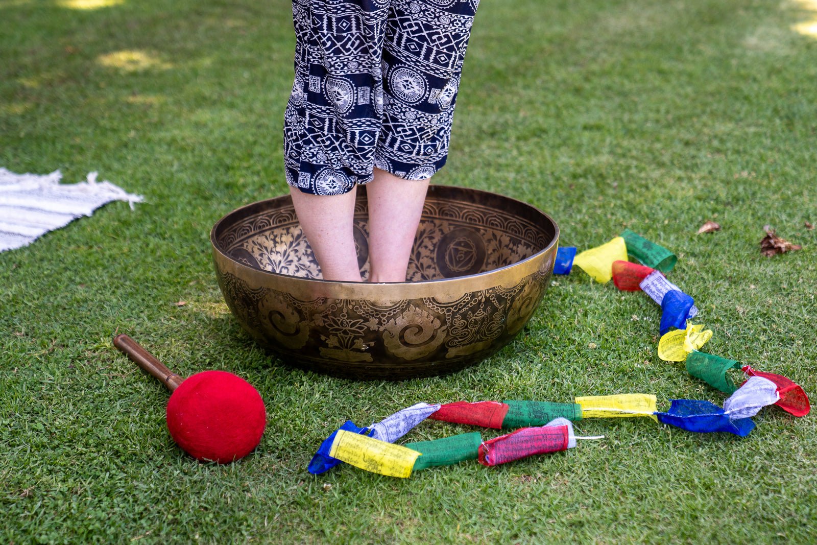 "Portal of Love" Foot Singing Bowl - 22 inches - Collective Awakening