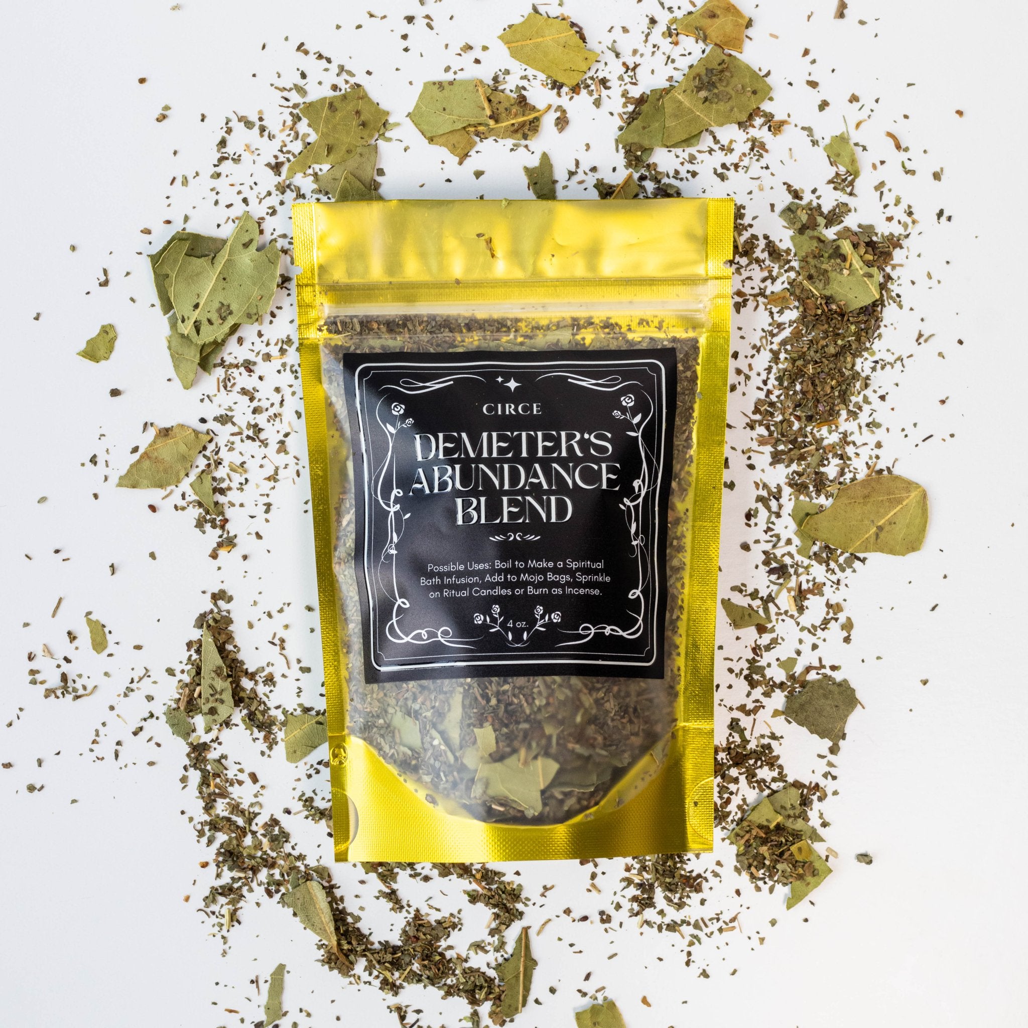 Herbal Ritual Blend – Four Intention Herbs for Cleansing, Love & Prosperity - Collective Awakening