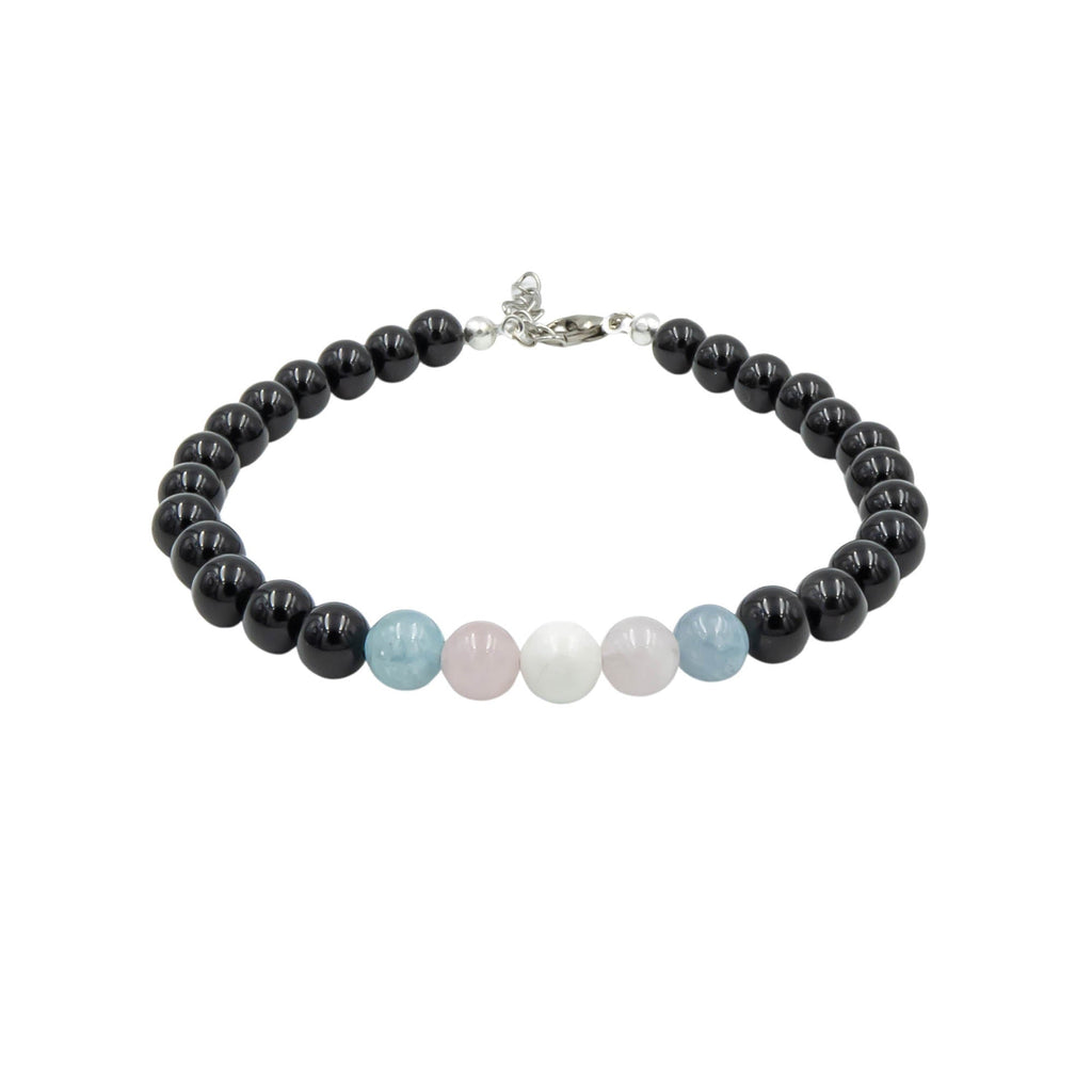 Trans Pride Stone Bracelet - Collective Awakening