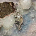 Feather Agate Wire Wrap Crystal Pendant - Grounding - Collective Awakening