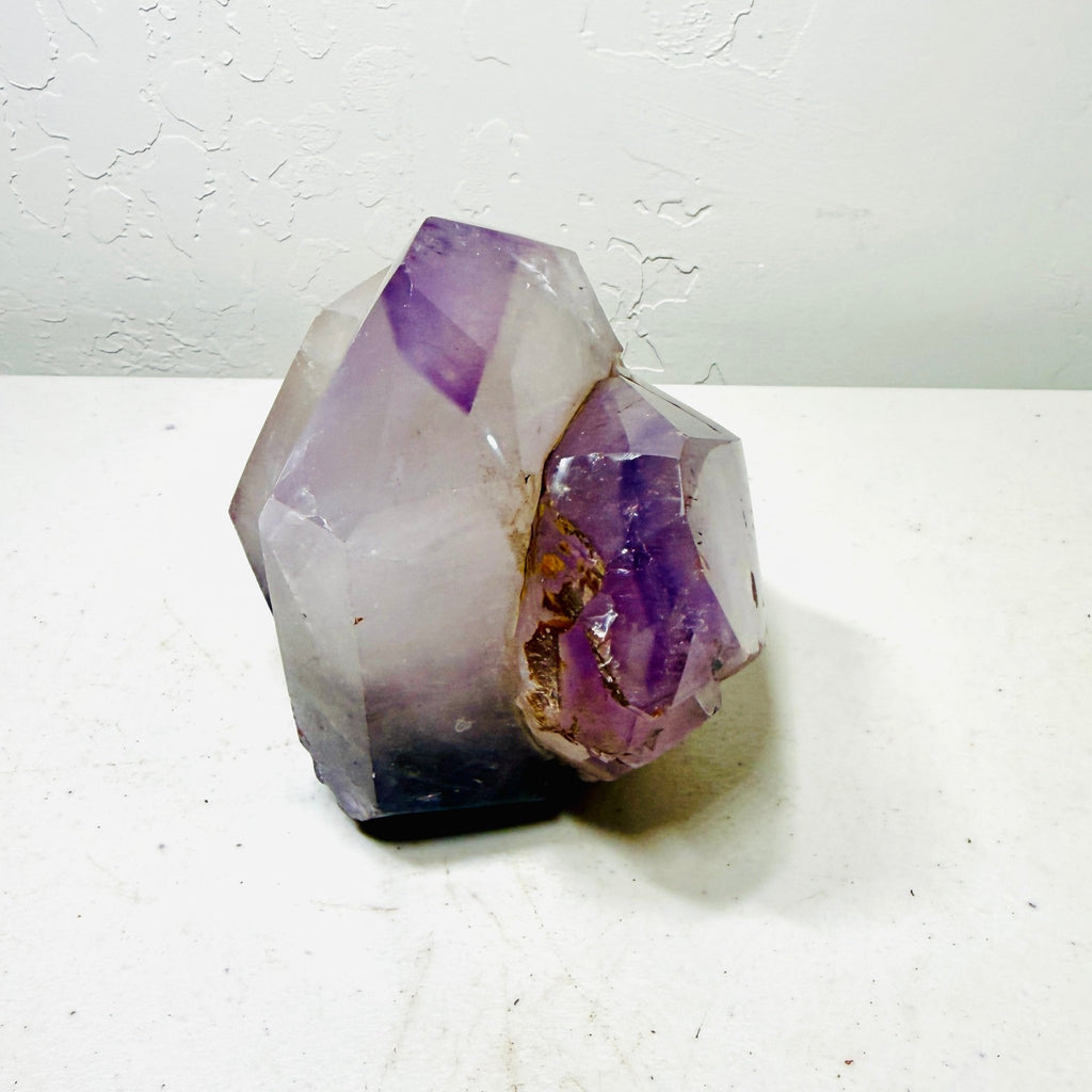 Compact Unheated Amethyst Crystal Freeform – Dual - Tone Purple | 3 lbs - Collective Awakening
