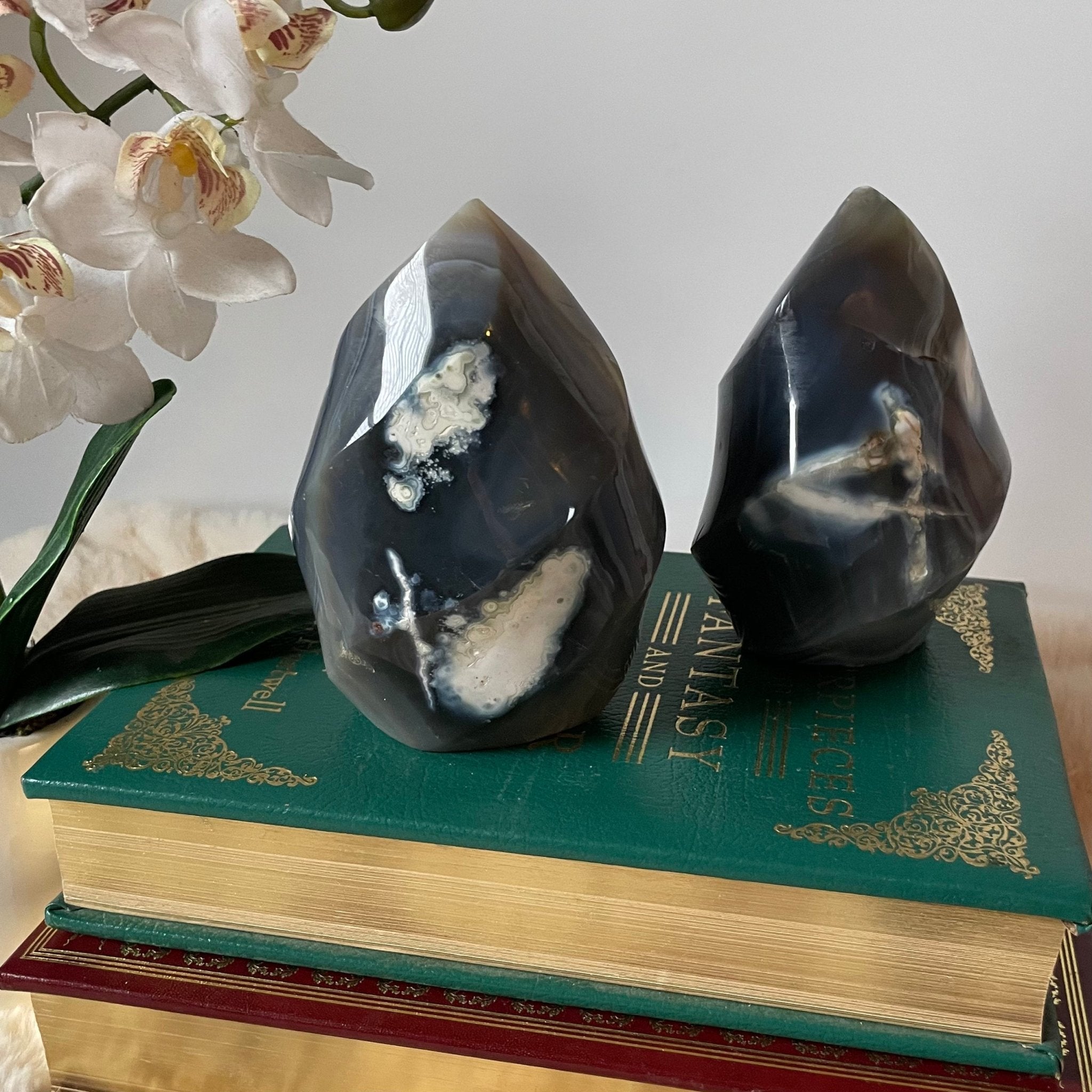 Orca Agate Flame - Collective Awakening