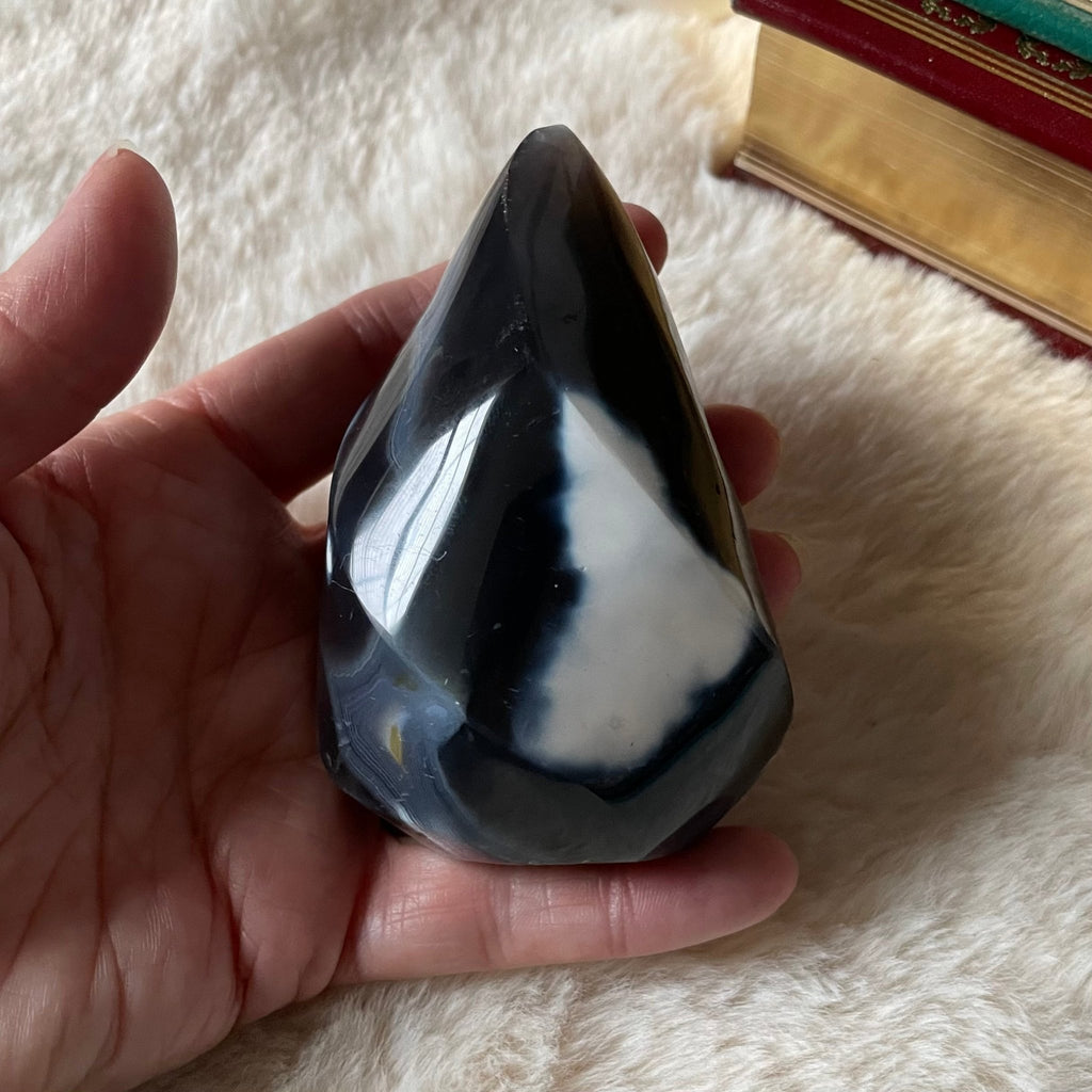 Orca Agate Flame - Collective Awakening