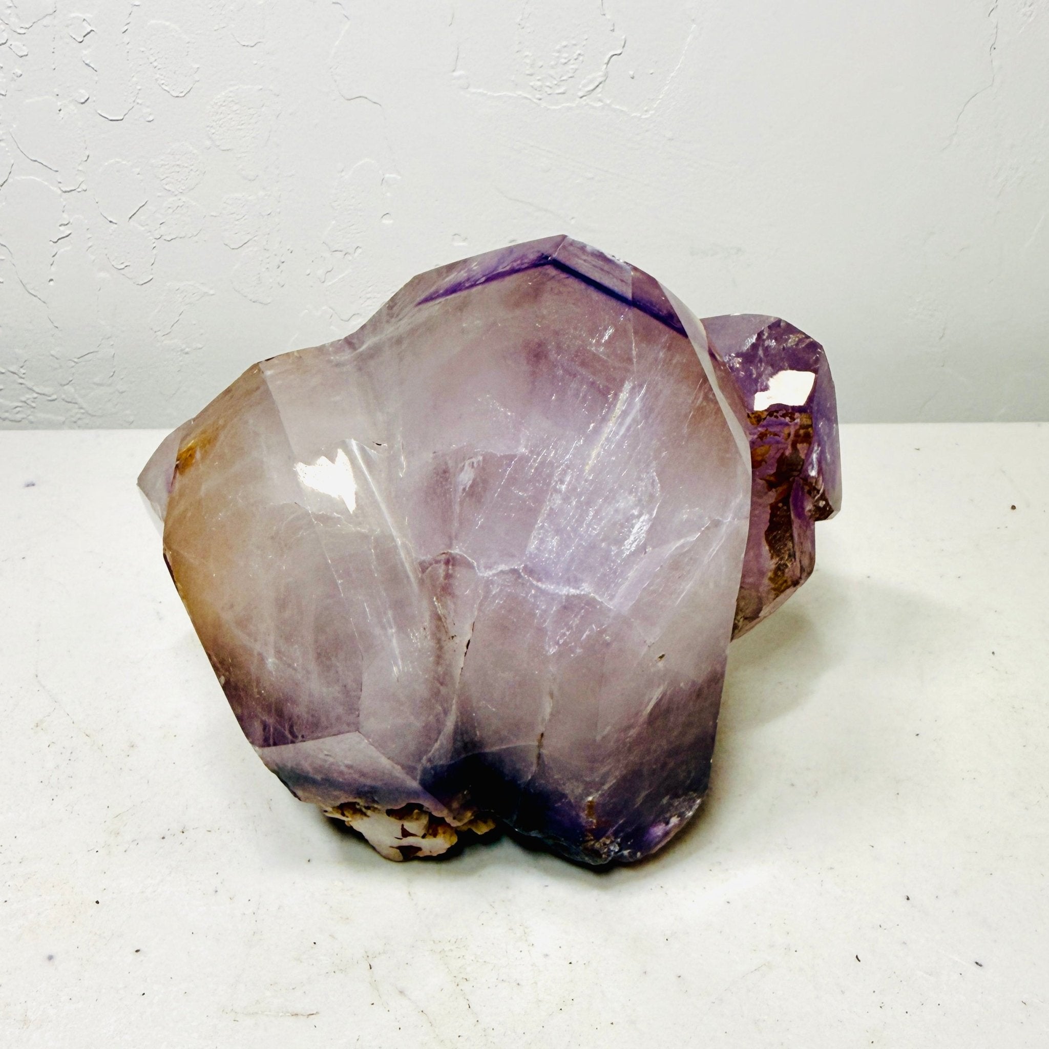 Compact Unheated Amethyst Crystal Freeform – Dual - Tone Purple | 3 lbs - Collective Awakening