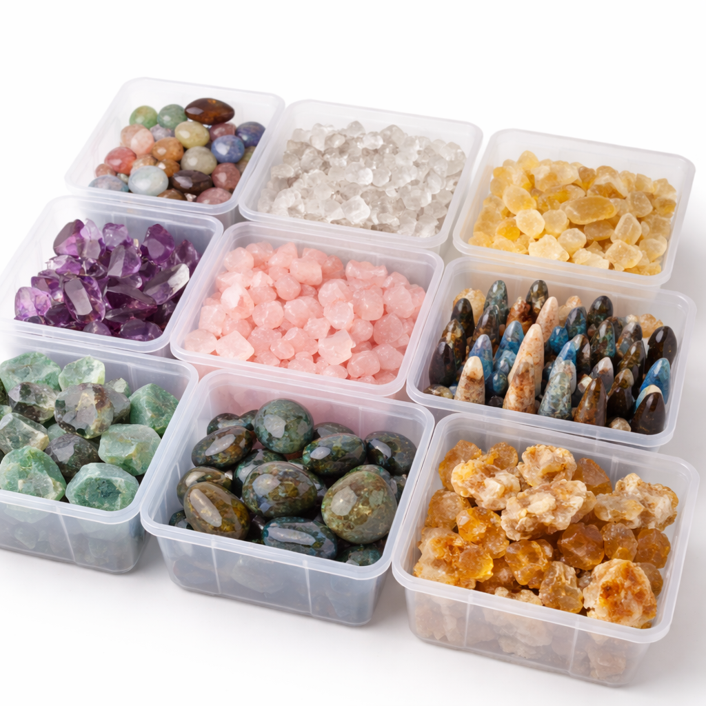 20 LB Mixed Crystal Assortment – Bulk Lot (No Selection) - Collective Awakening