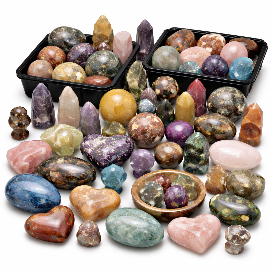 20 LB Mixed Crystal Assortment – Bulk Lot (No Selection) - Collective Awakening