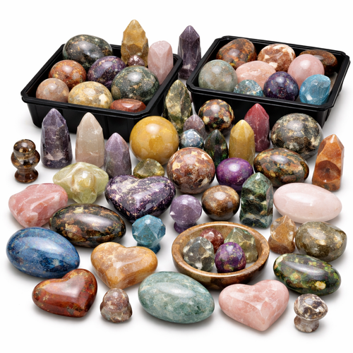 20 LB Mixed Crystal Assortment – Bulk Lot (No Selection) - Collective Awakening