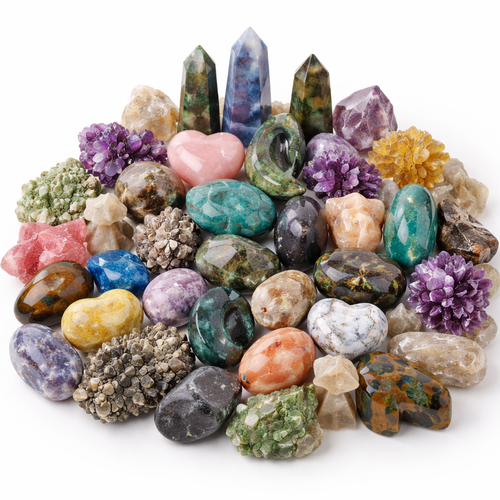 20 LB Mixed Crystal Assortment – Bulk Lot (No Selection) - Collective Awakening