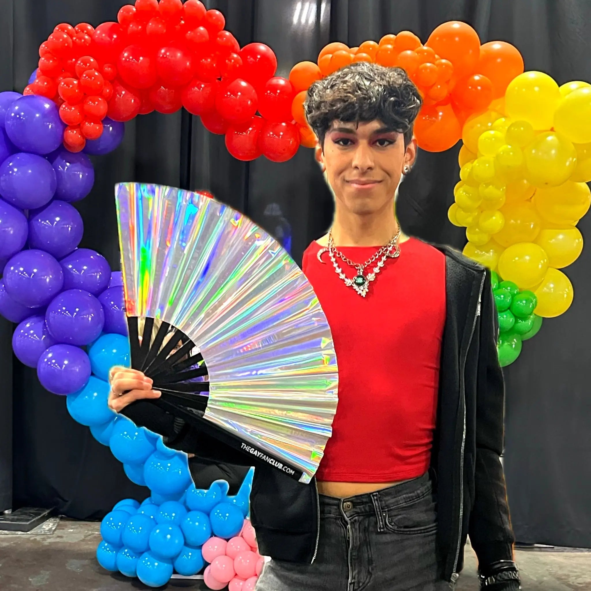 Disco Ball Holographic Fan - Collective Awakening