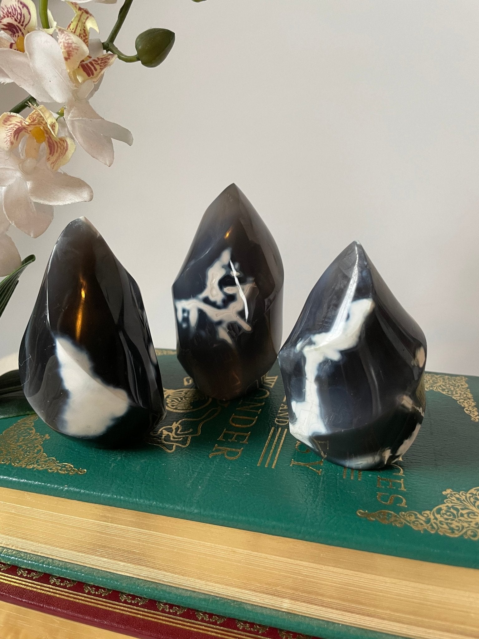 Orca Agate Flame - Collective Awakening