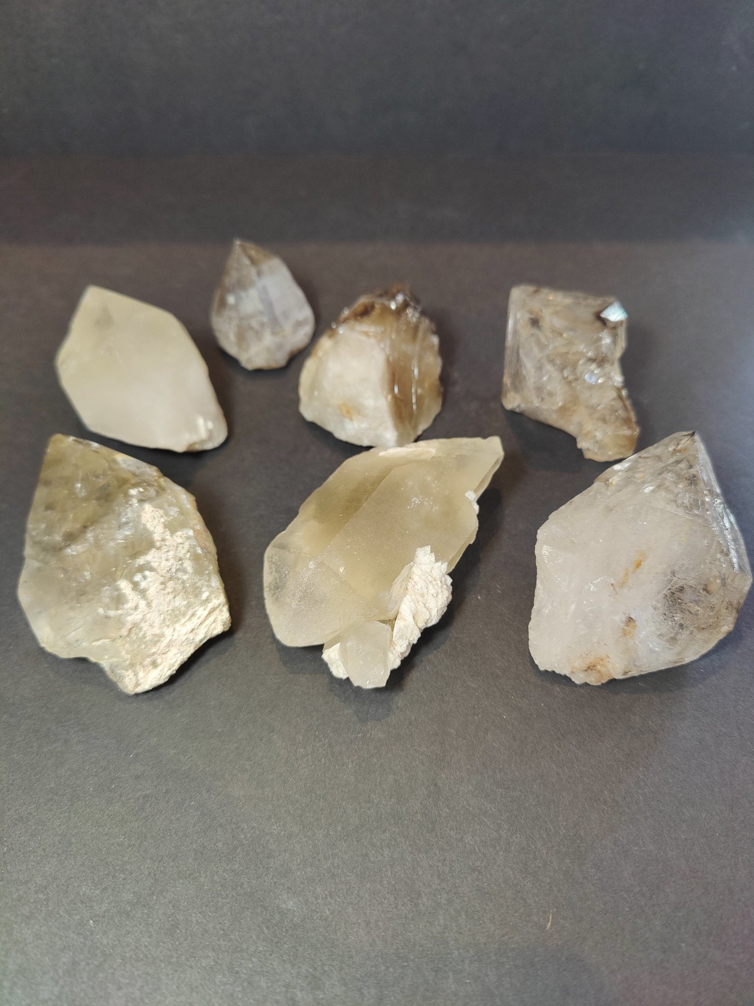 Smoky Quartz Natural Elestial Points - Collective Awakening