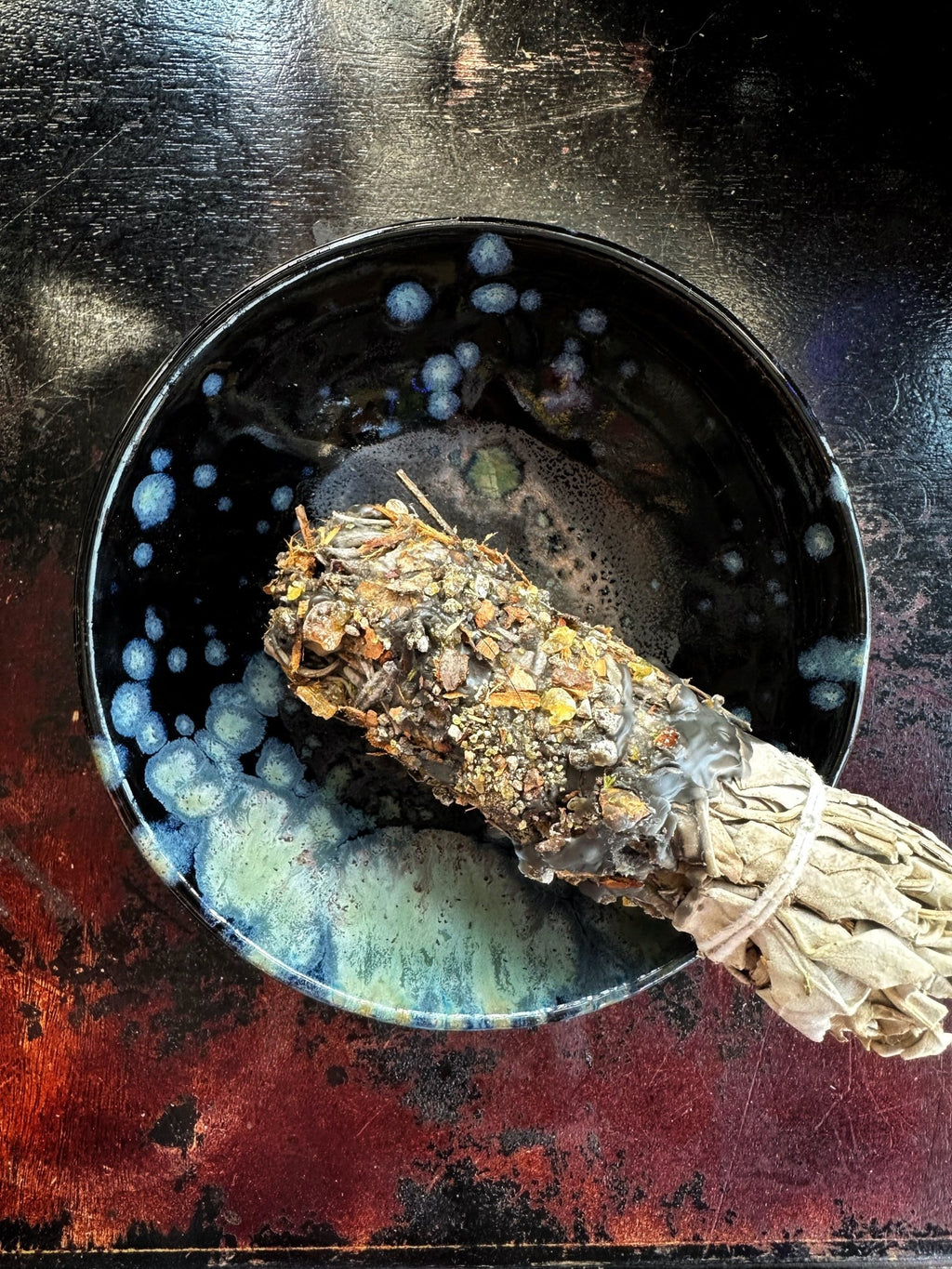 Abalone Luster Glazed Ceramic Bowls and Scrying Vessels - Collective Awakening