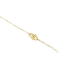 Mini Hamsa Evil Eye Necklace - Collective Awakening