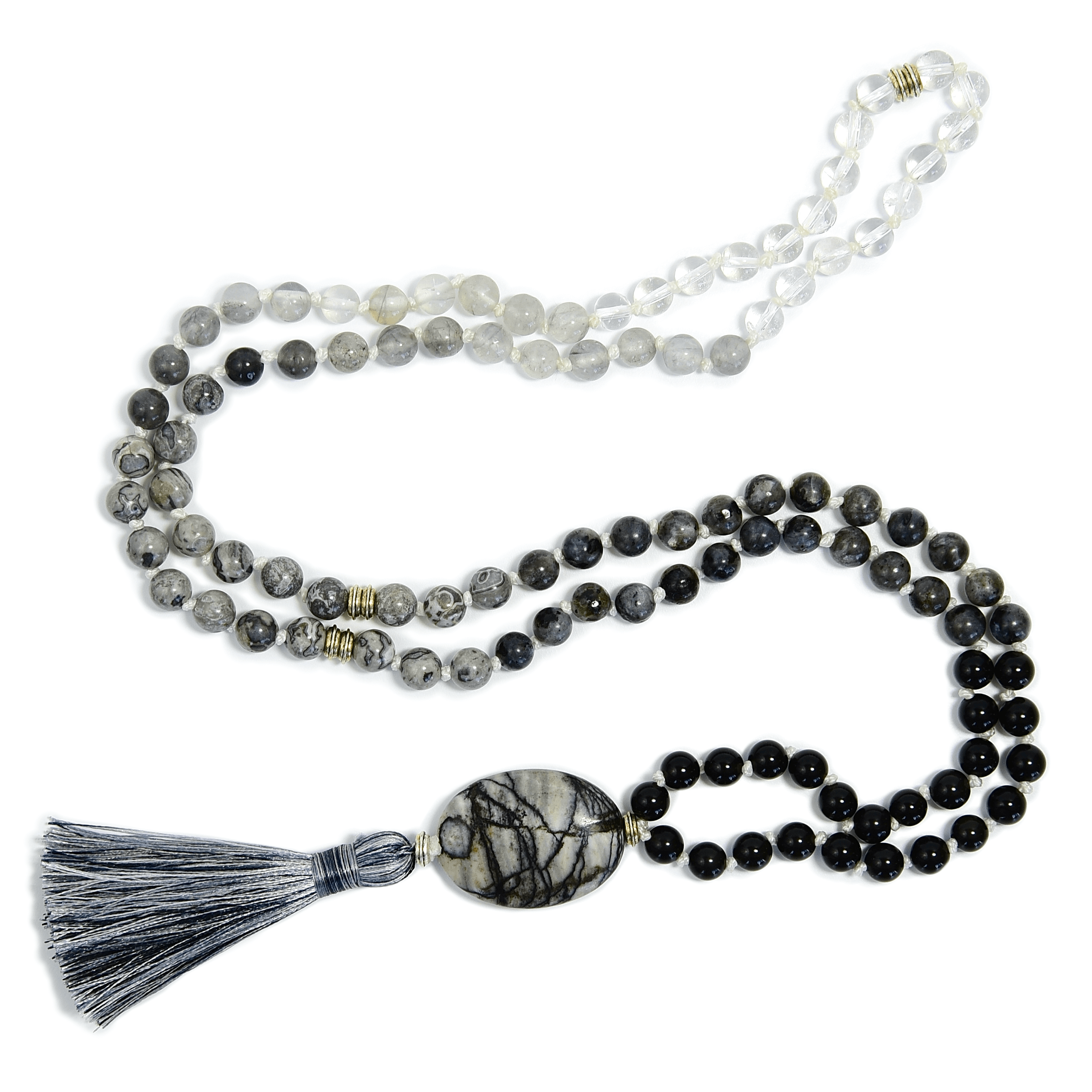 Inner Strength Meditation Mala – 108 Beads for Protection & Clarity