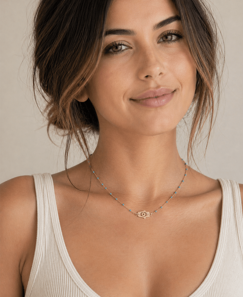 Turquoise Mini Charm Necklaces - Collective Awakening