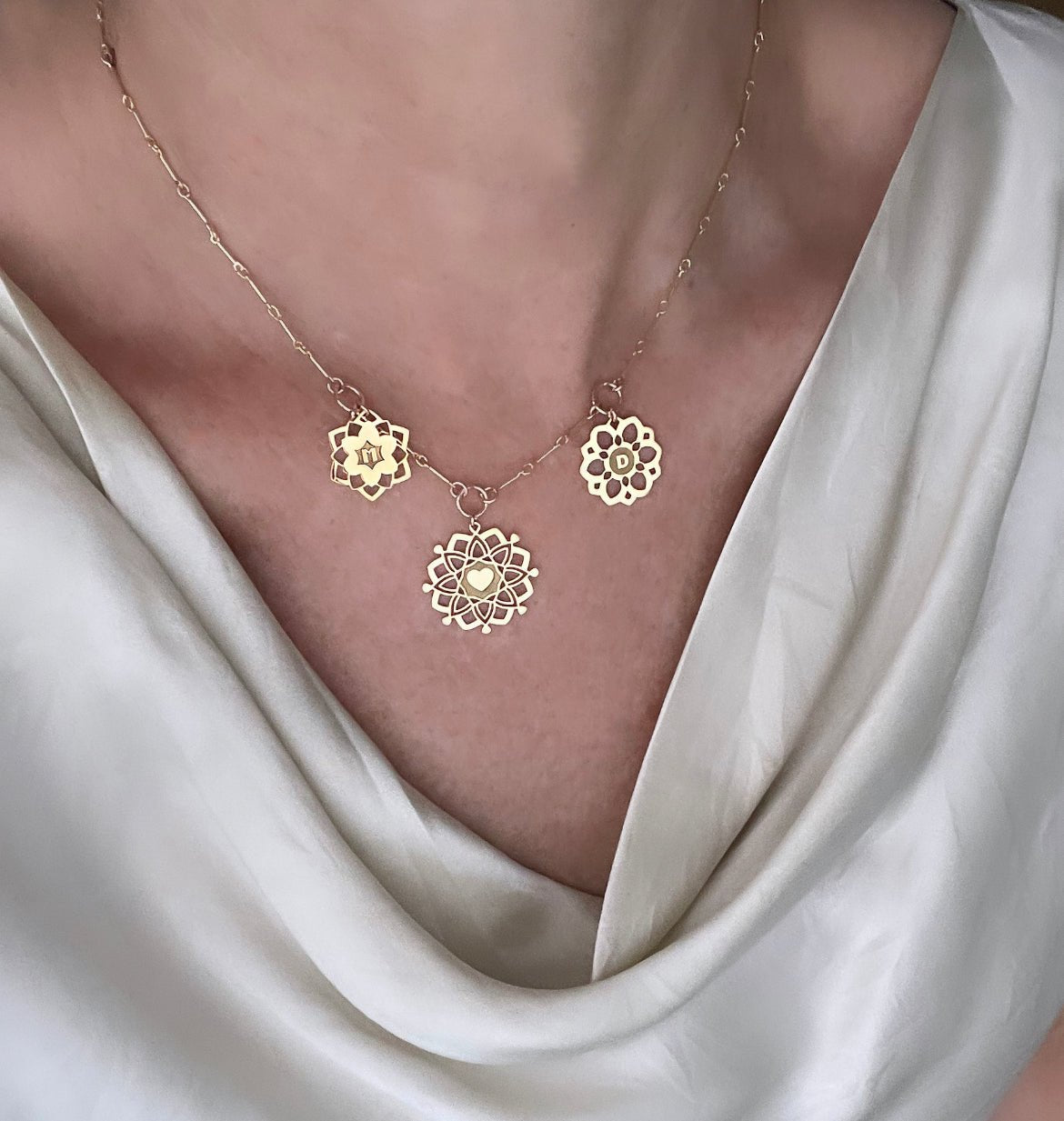 Maya Personalized Mandala Necklace - Collective Awakening