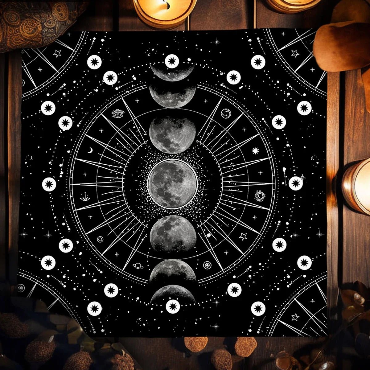 Moon Phase Altar Cloth - Collective Awakening