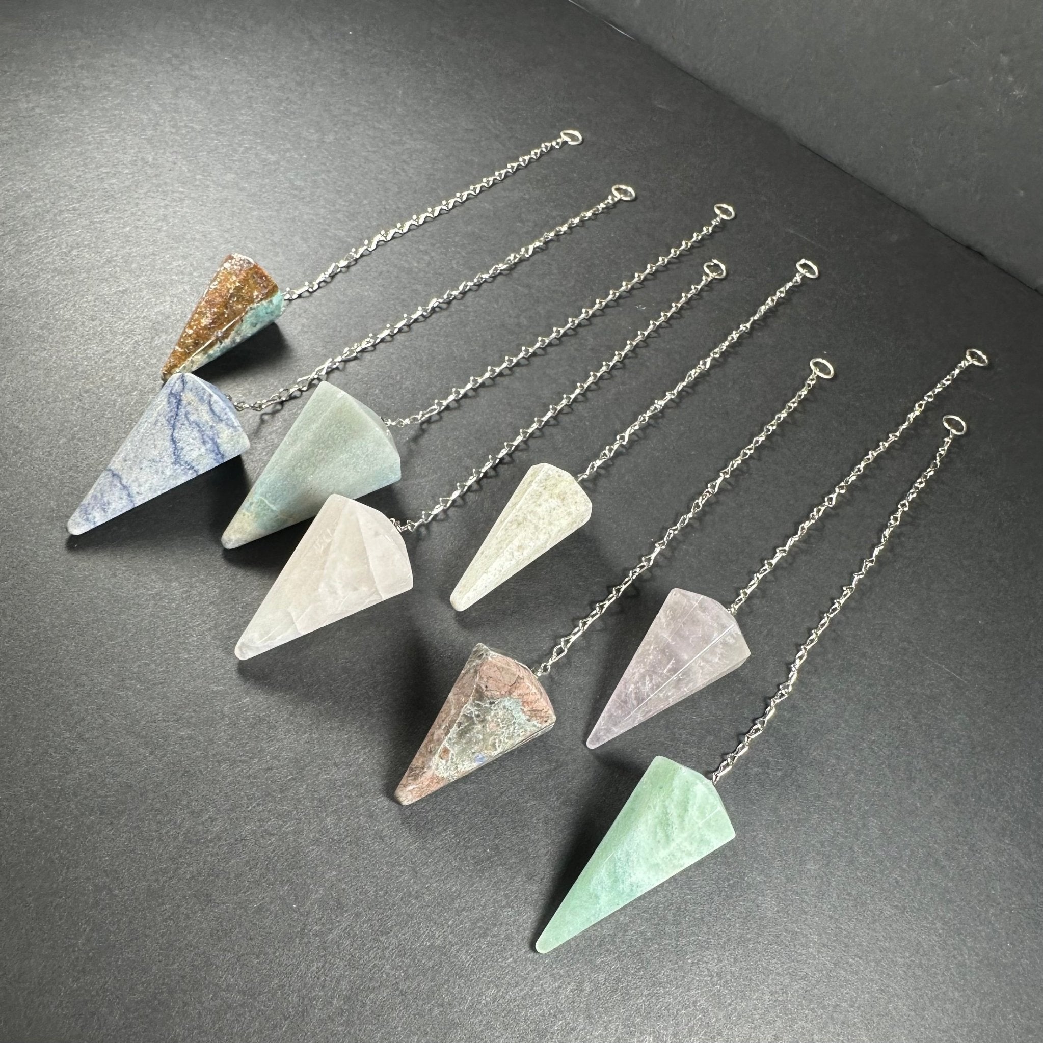 Stone Pendulum with Chain - Collective Awakening