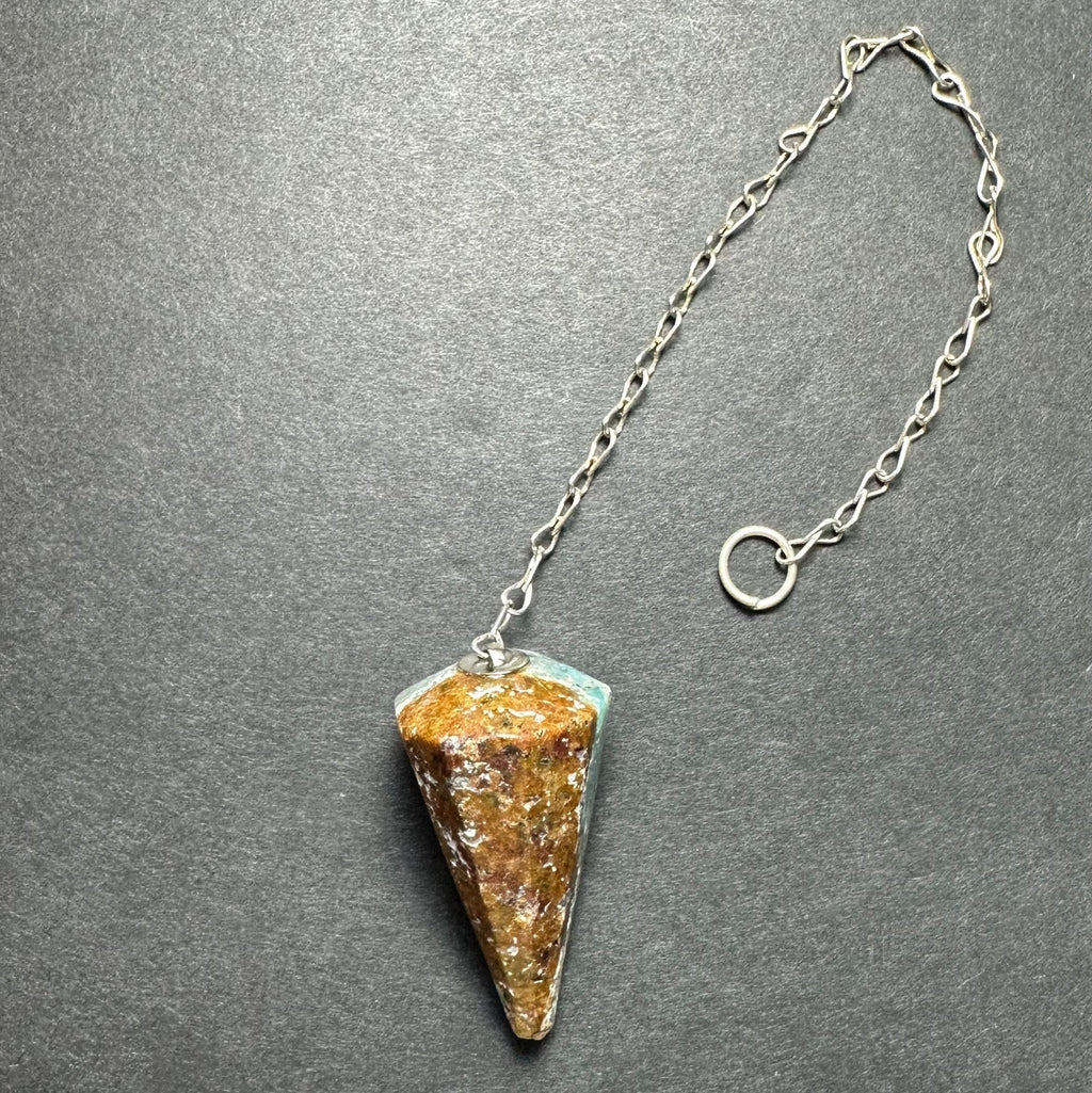 Stone Pendulum with Chain - Collective Awakening
