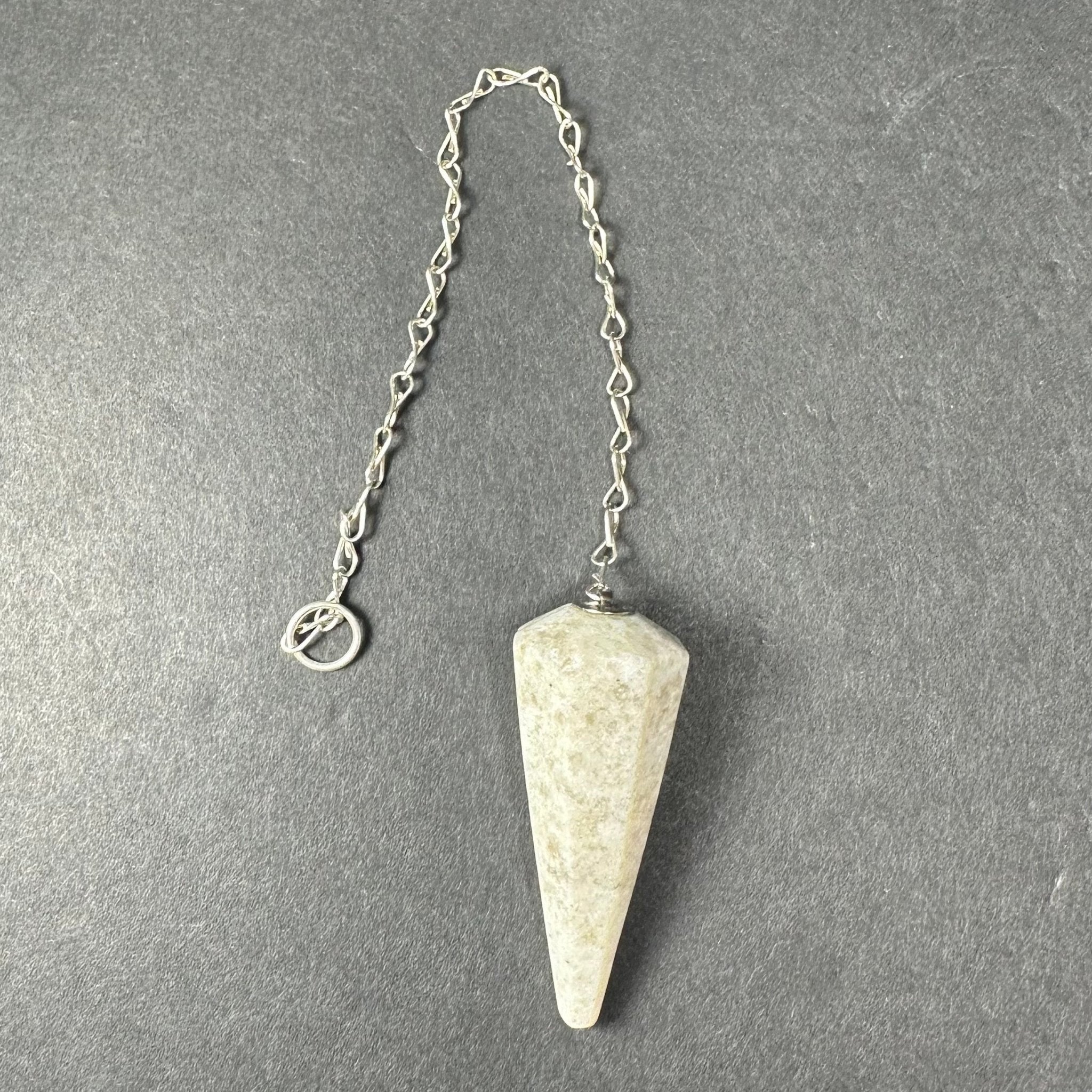 Stone Pendulum with Chain - Collective Awakening