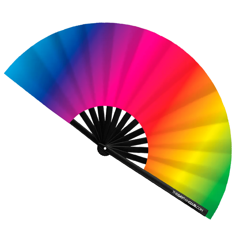 Rainbow Rave Fan (UV) - Collective Awakening