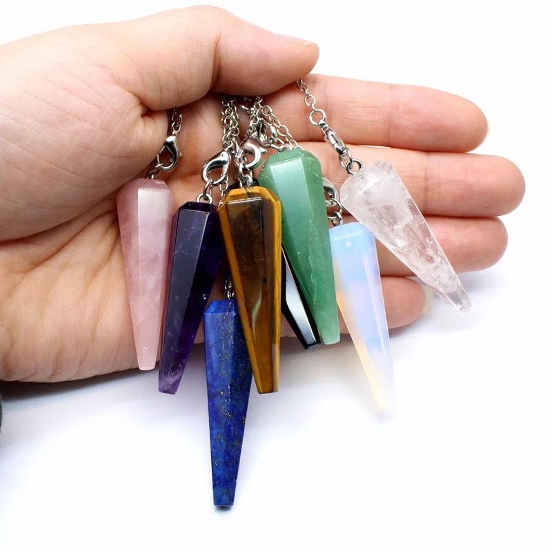 Triple Moon Pentacle Chakra Pendulums - Collective Awakening