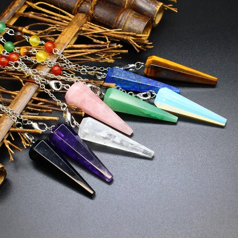 Triple Moon Pentacle Chakra Pendulums - Collective Awakening
