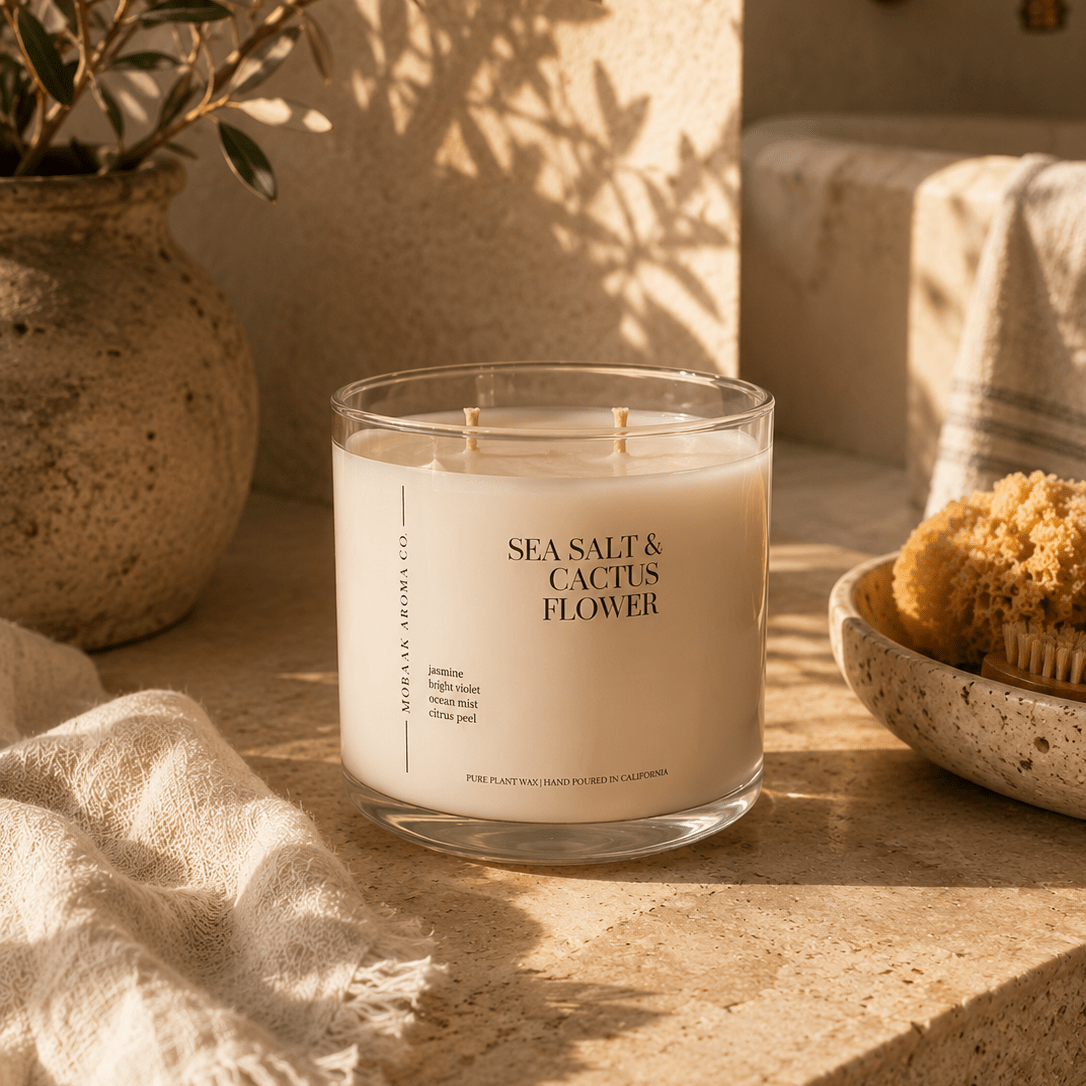 Sea Salt & Cactus Flower Candle - Collective Awakening