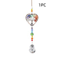 Tree of Life Crystal Suncatchers for Windows Hanging Sun Catchers Decor with Prisms for Home Indoor Outdoor Car Making Rainbows - Collective Awakening