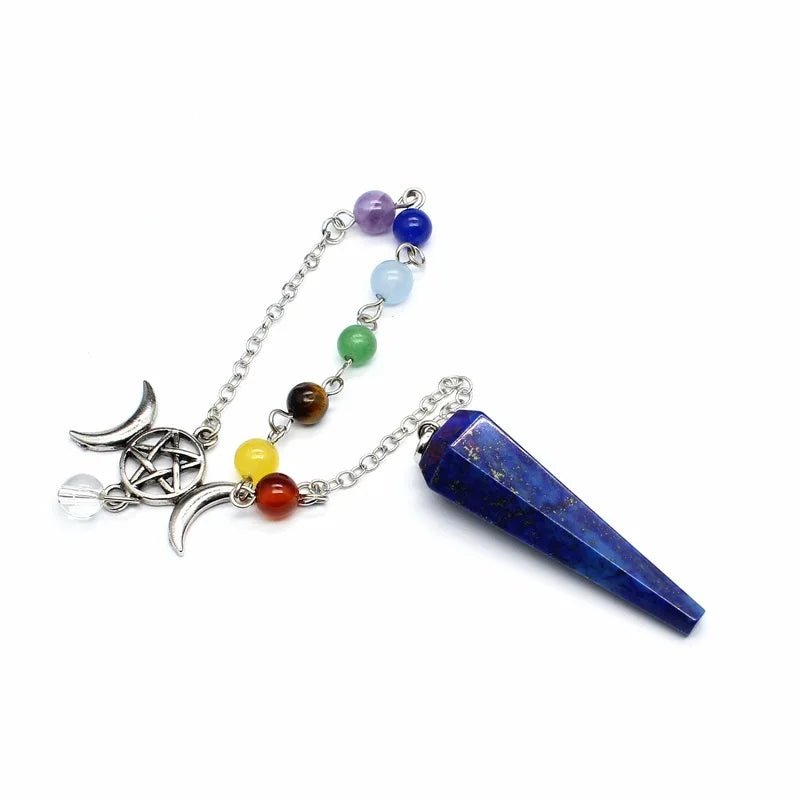 Triple Moon Pentacle Chakra Pendulums - Collective Awakening