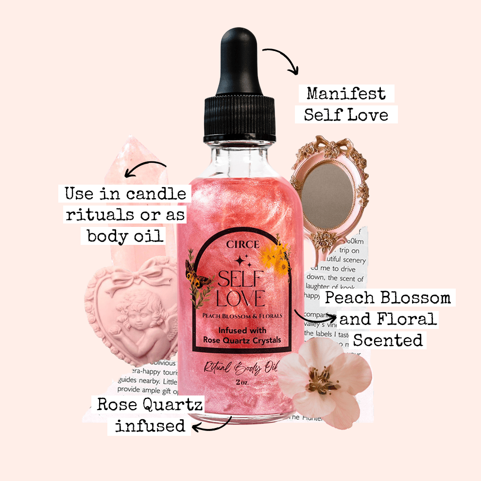 Self Love Ritual Body Oil — Confidence & Heart Healing - Collective Awakening
