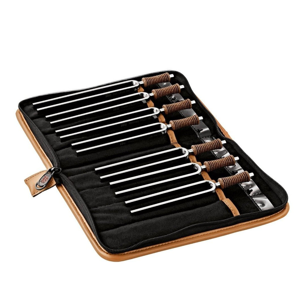 7 Chakra Healing Tuning Fork Set with Travel Case - Collective Awakening