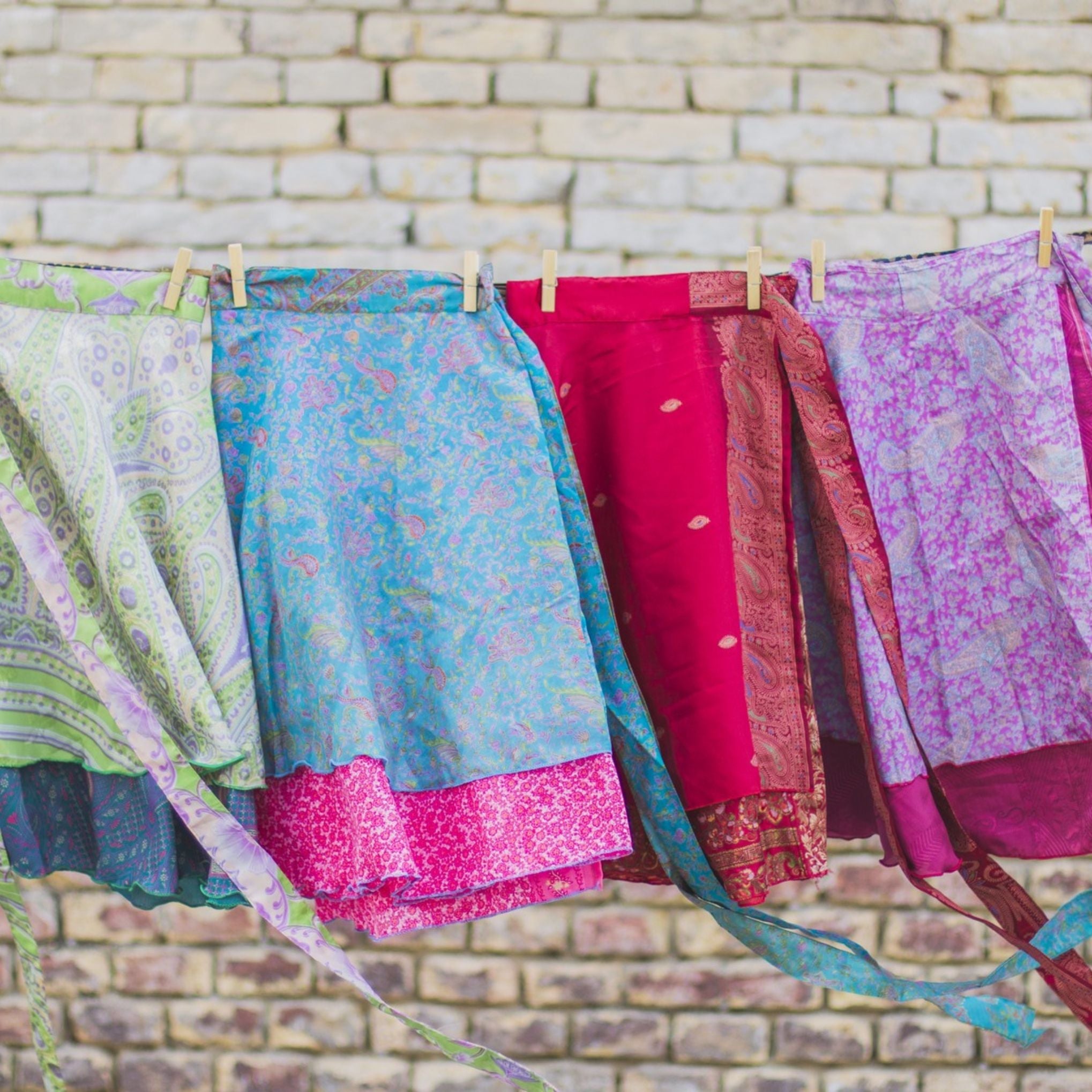 Made With Love: The Original Sari Wrap Skirt - Collective Awakening