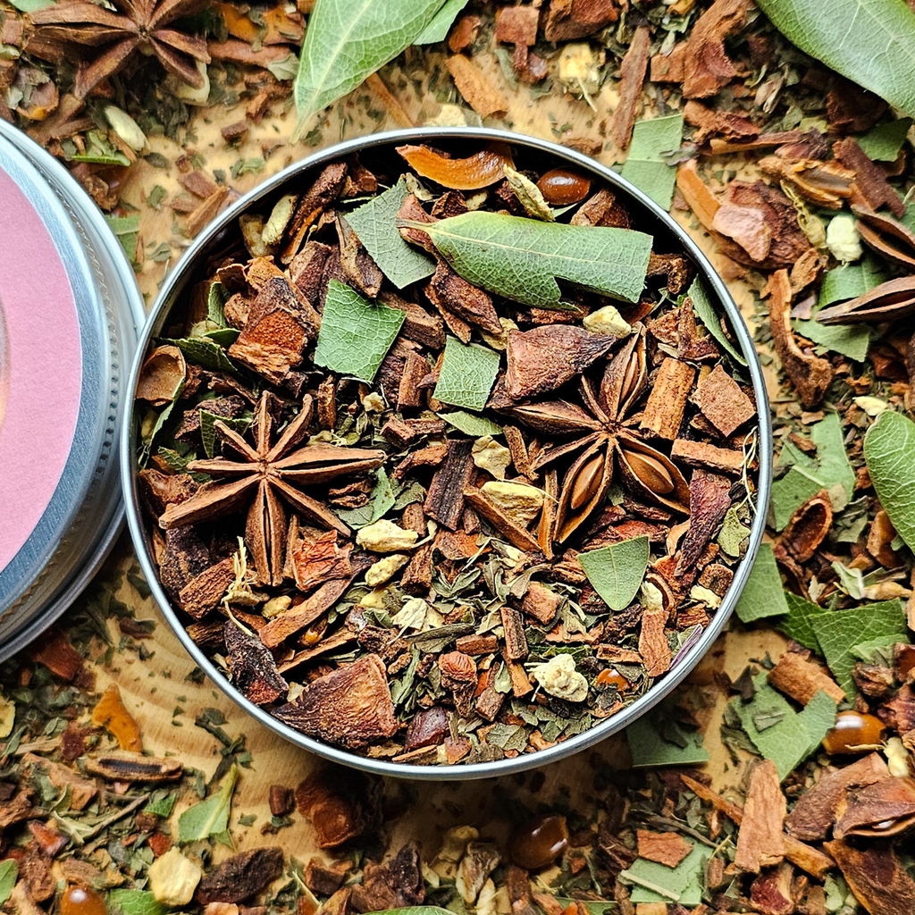 Manifest Herbal Incense – Cinnamon Bay Leaf Ritual Blend for Abundance, Intention & Positive Energy - Collective Awakening