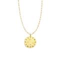 Zodiac Diamond Wheel Necklace - Collective Awakening